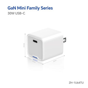 30W USB C GaN Fast  Charger