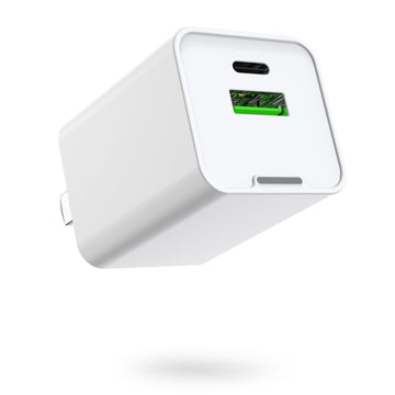 Duo Port 35W GaN Charger (Foldable) USB- A + C