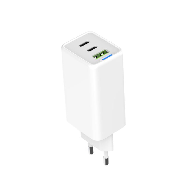 65W 3 Port USB-C GaN Fast Charger