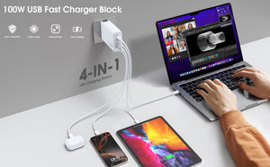 100W GaN Charger (4 Ports)