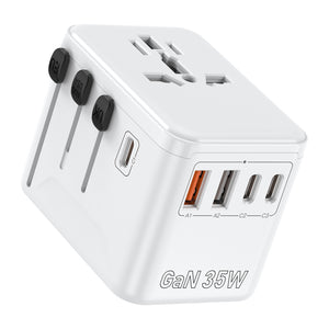 35W Universal GaN Travel Adapter