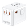 45W GaN Travel Adapter - White